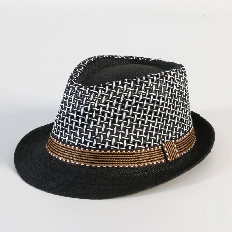 Classic Breathable Panama Straw Sun Hat For Men 7