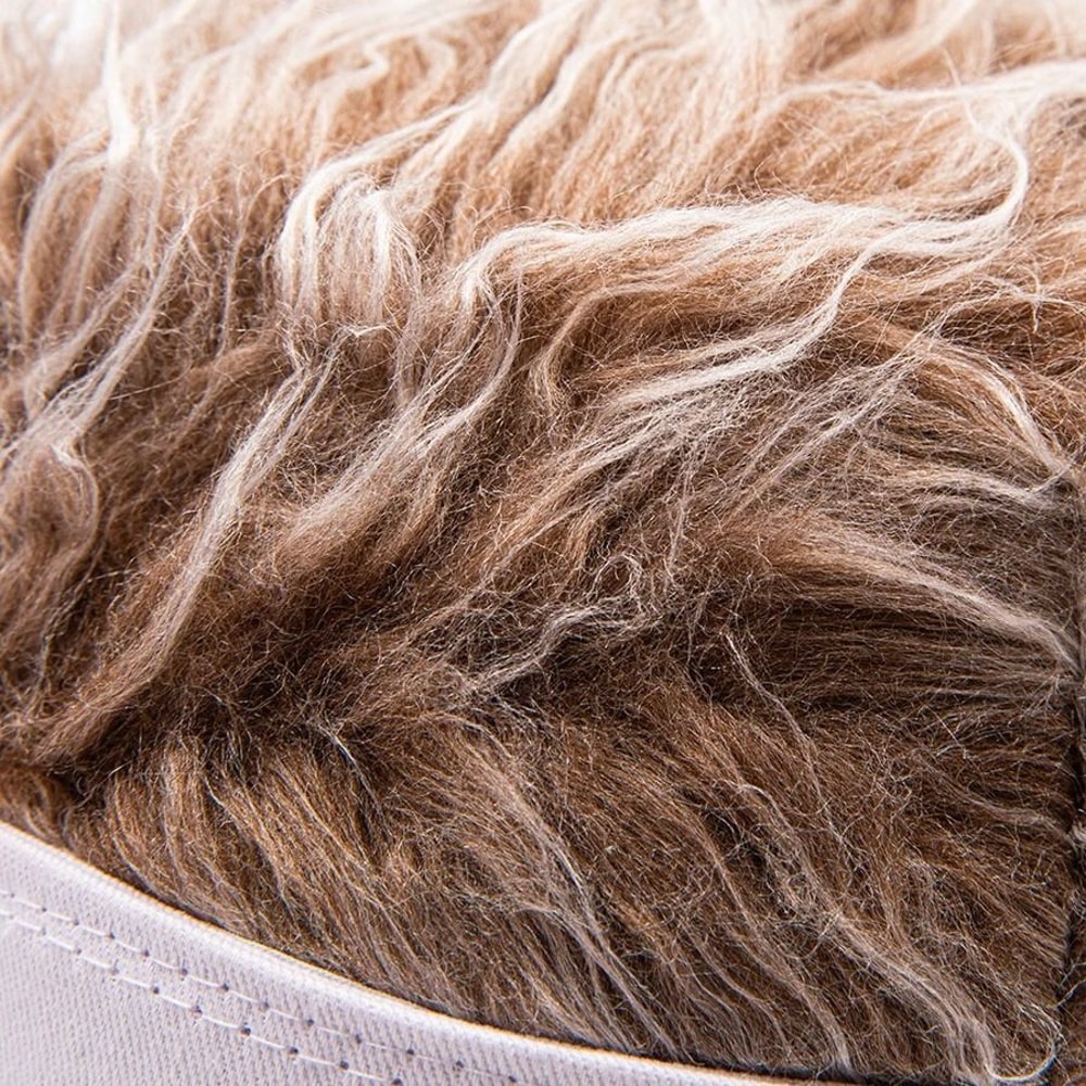 Fun Flare Performance Baseball Hat With Integrated Hair 2