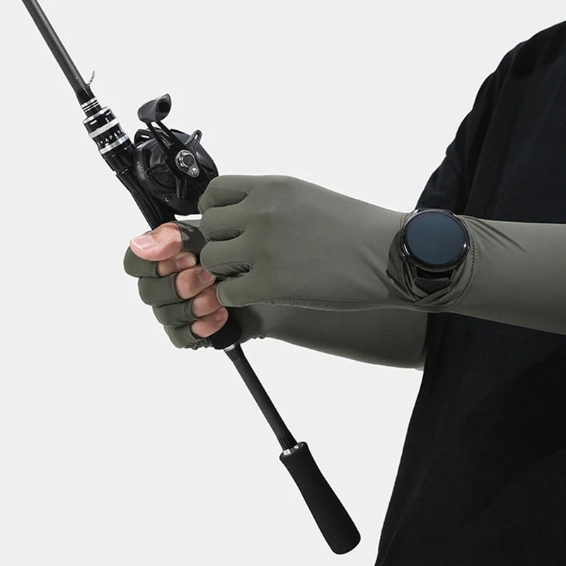 Ice Silk Cooling AntiUV Protective Arm Sleeves 0