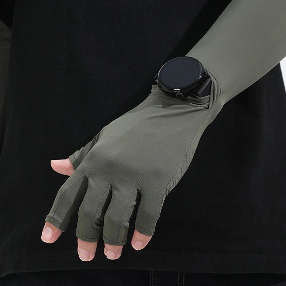 Ice Silk Cooling AntiUV Protective Arm Sleeves 1