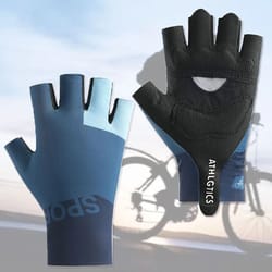 breathable anti-slip half-finger performance cycling gloves