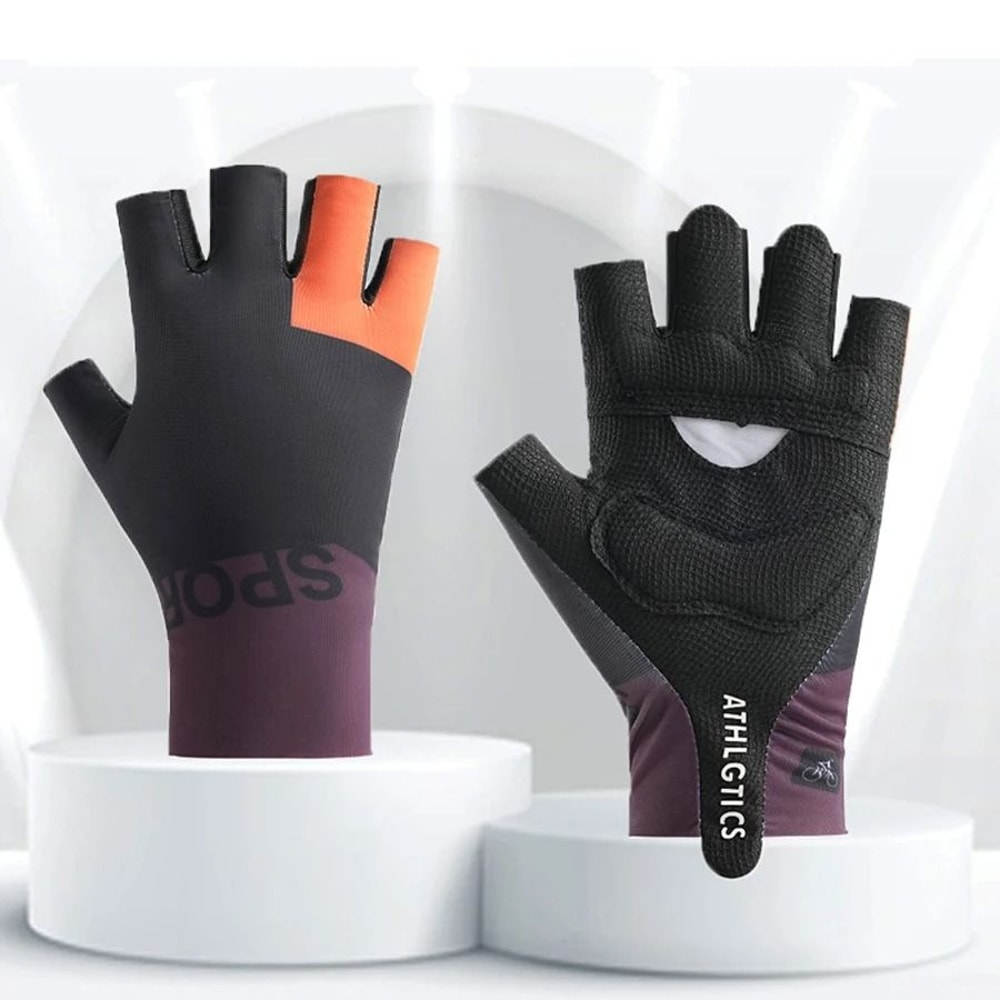 Breathable AntiSlip HalfFinger Performance Cycling Gloves 4
