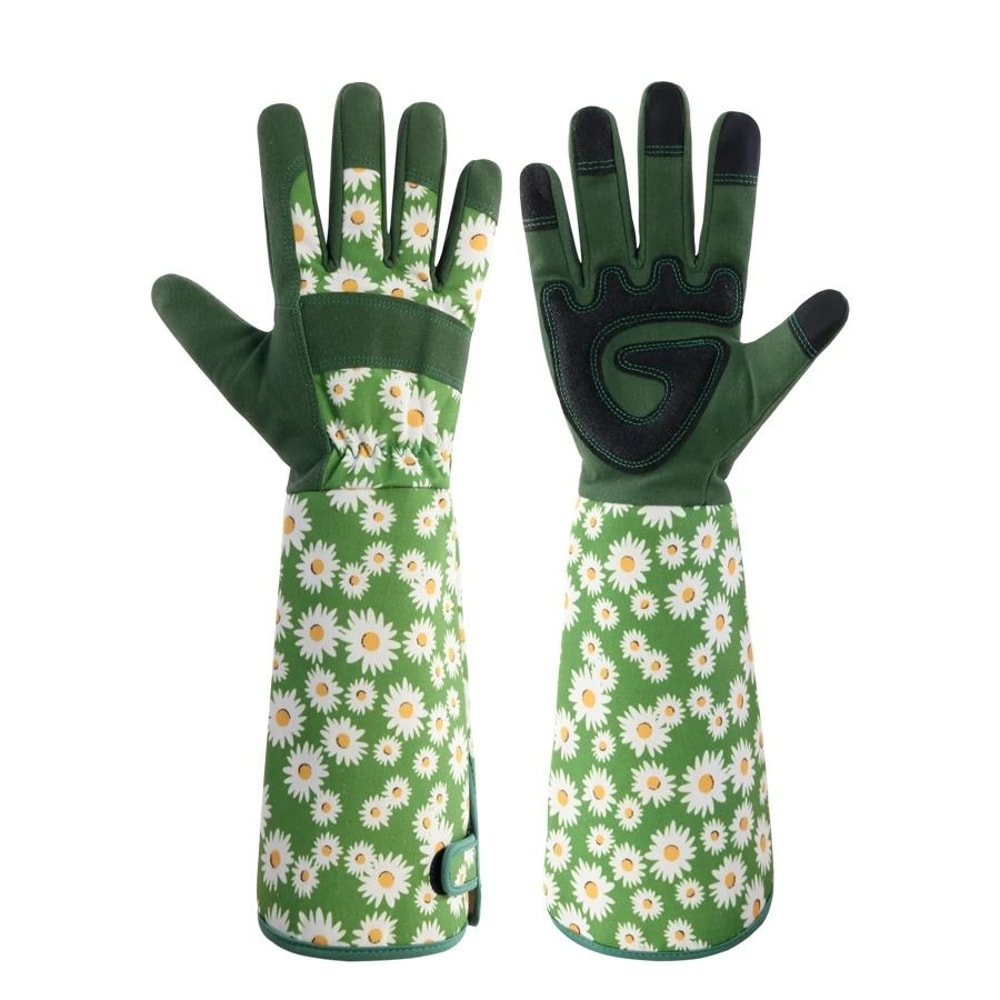 ThornProof Leather Long Gauntlet Gardening Gloves 6