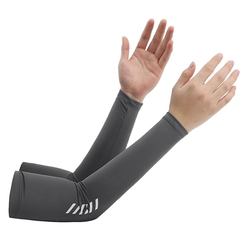 Pro Ice Silk Cooling AntiUV Protective Arm Sleeves 13