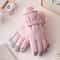 Thermal Velvet Insulated Windproof Winter Ski Gloves 0