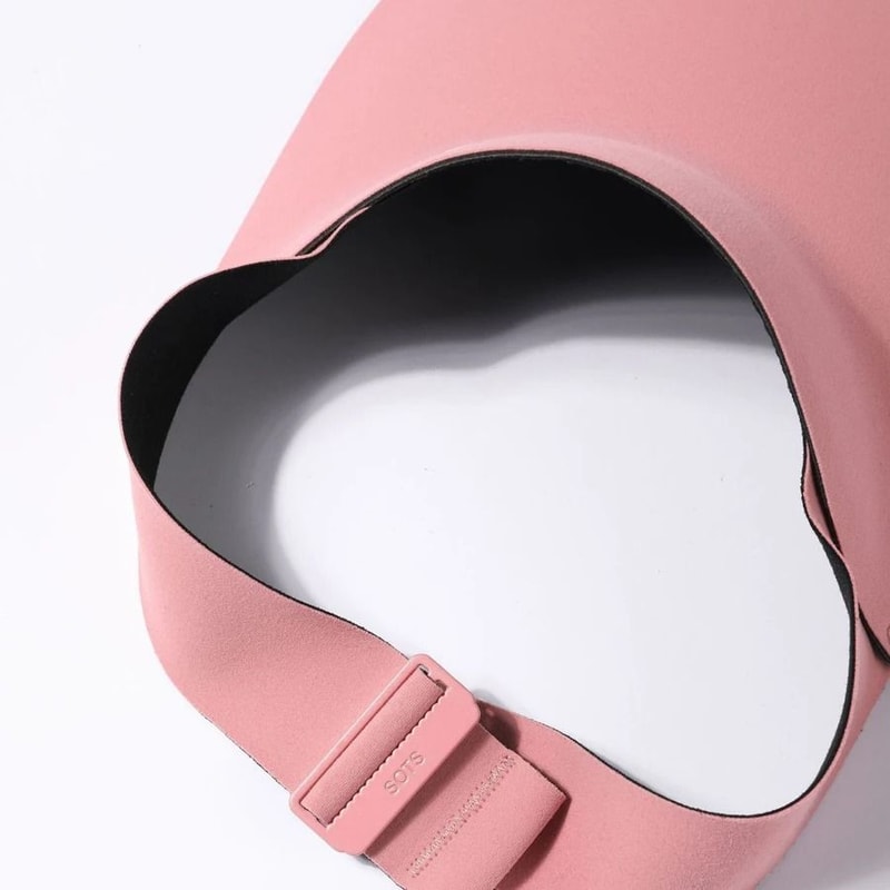 UV Protection Empty Top Sun Visor With Ponytail Port 3