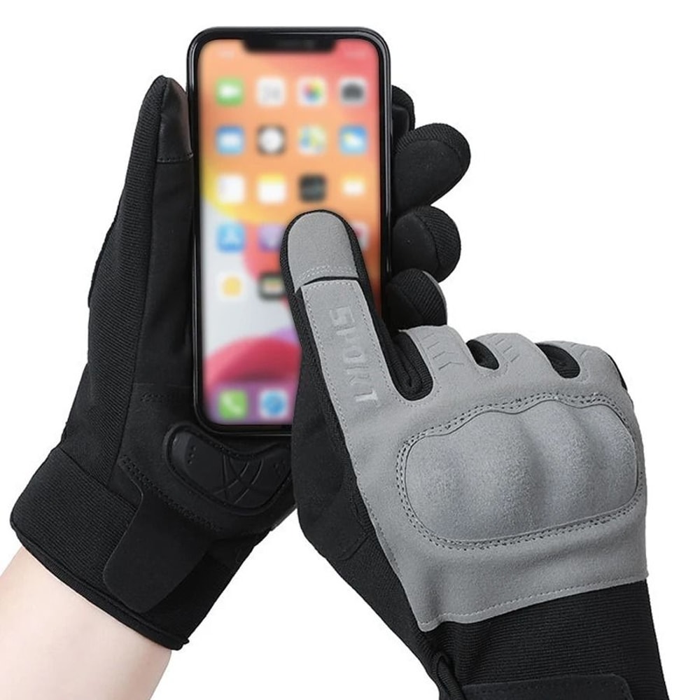 Thermal Windproof Performance Retro Motorcycle Gloves 1