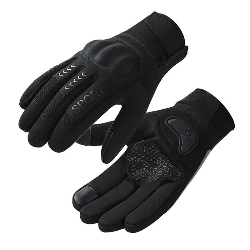 Thermal Windproof Performance Retro Motorcycle Gloves 7