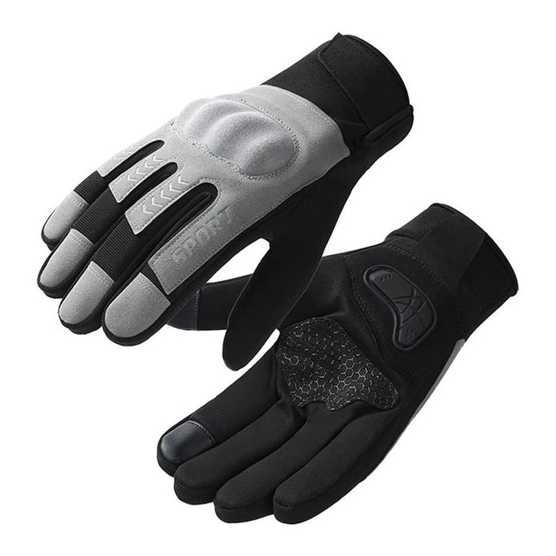 Thermal Windproof Performance Retro Motorcycle Gloves 8