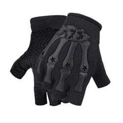 skeleton performance half-finger tactical sports gloves