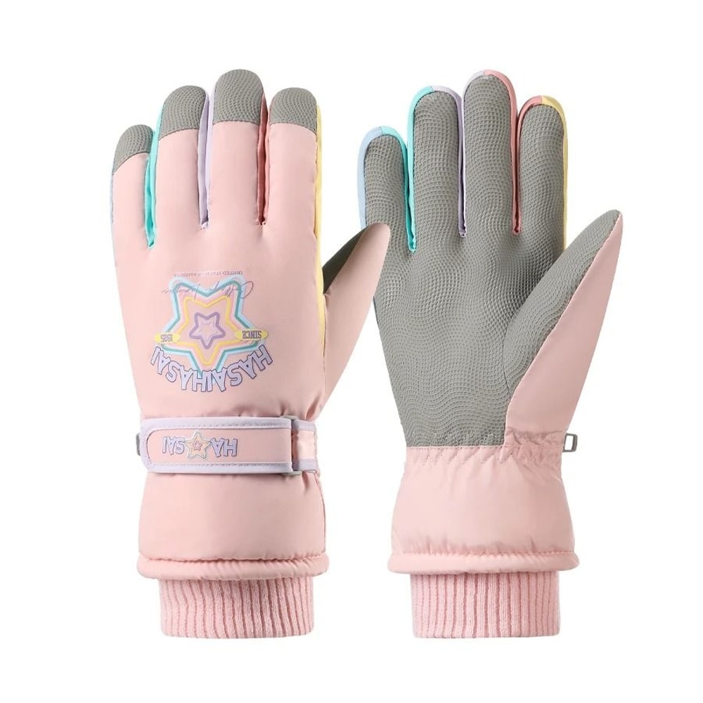 Thermal Performance Waterproof Ski Snowboard Gloves 9