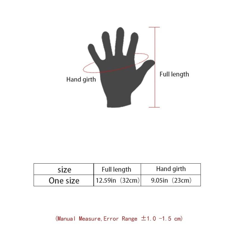 Thermal Fleece Waterproof Ski Snowboard Gloves 5