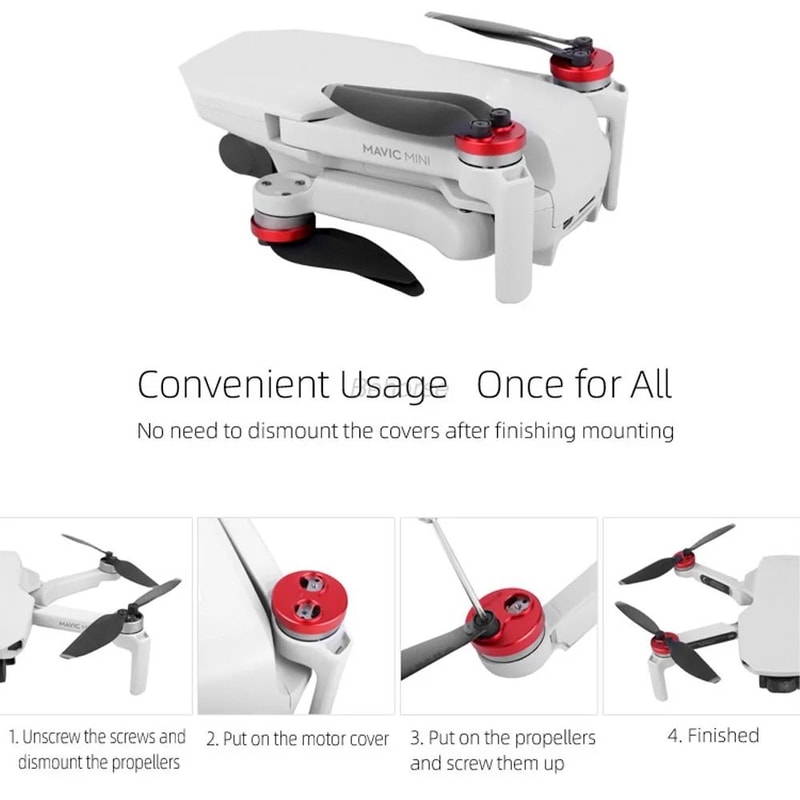 Precision Aluminum Alloy Motor Protection Caps 2