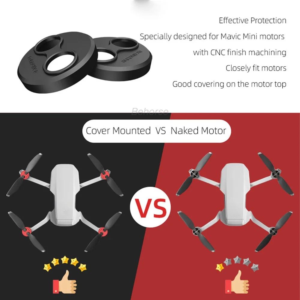 Precision Aluminum Alloy Motor Protection Caps 4