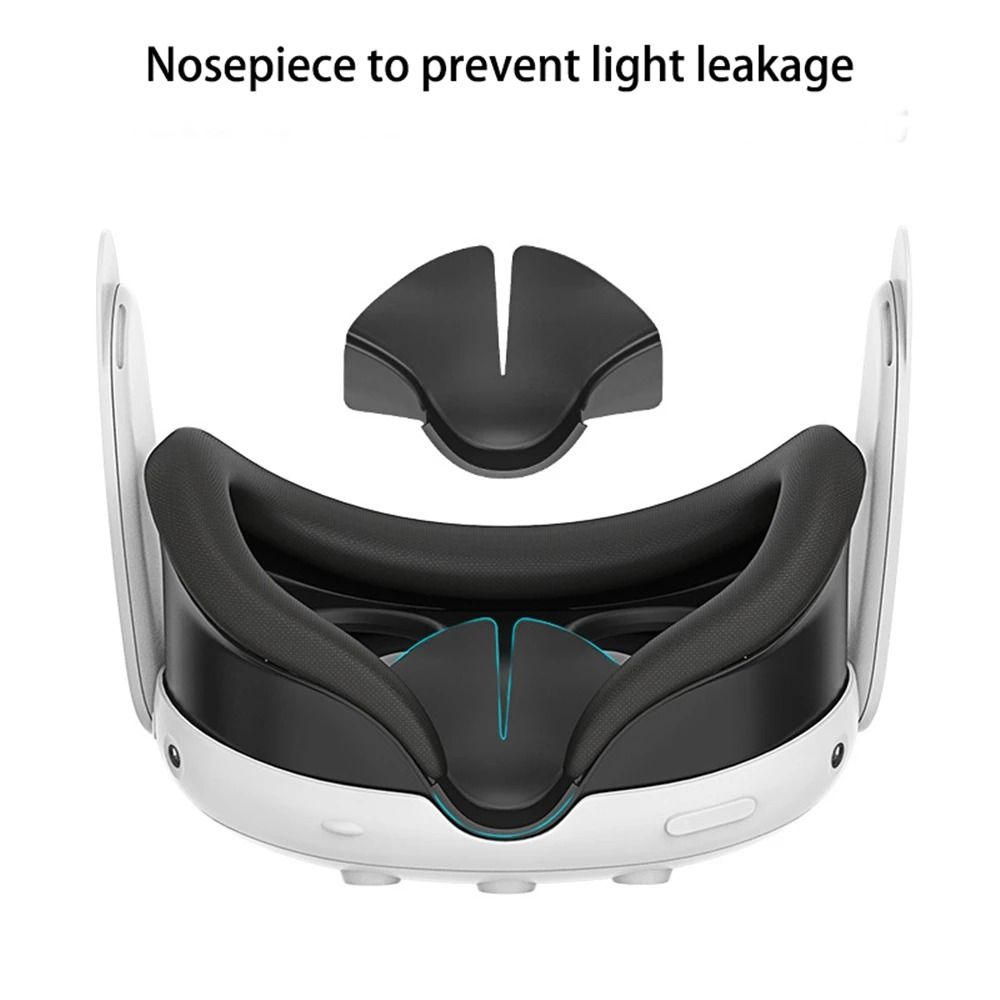 LightBlocking Silicone Nose Pad For Meta Quest 3 0
