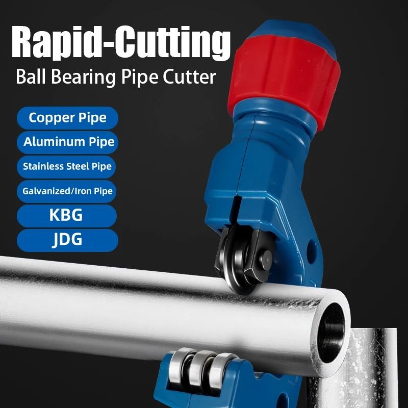 Precision Bearing Pipe Cutter With Hobbing Circular Blades 0
