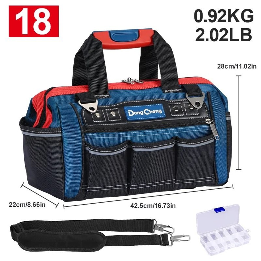 IndustrialGrade 1680D Professional Electrician Tool Bag 7