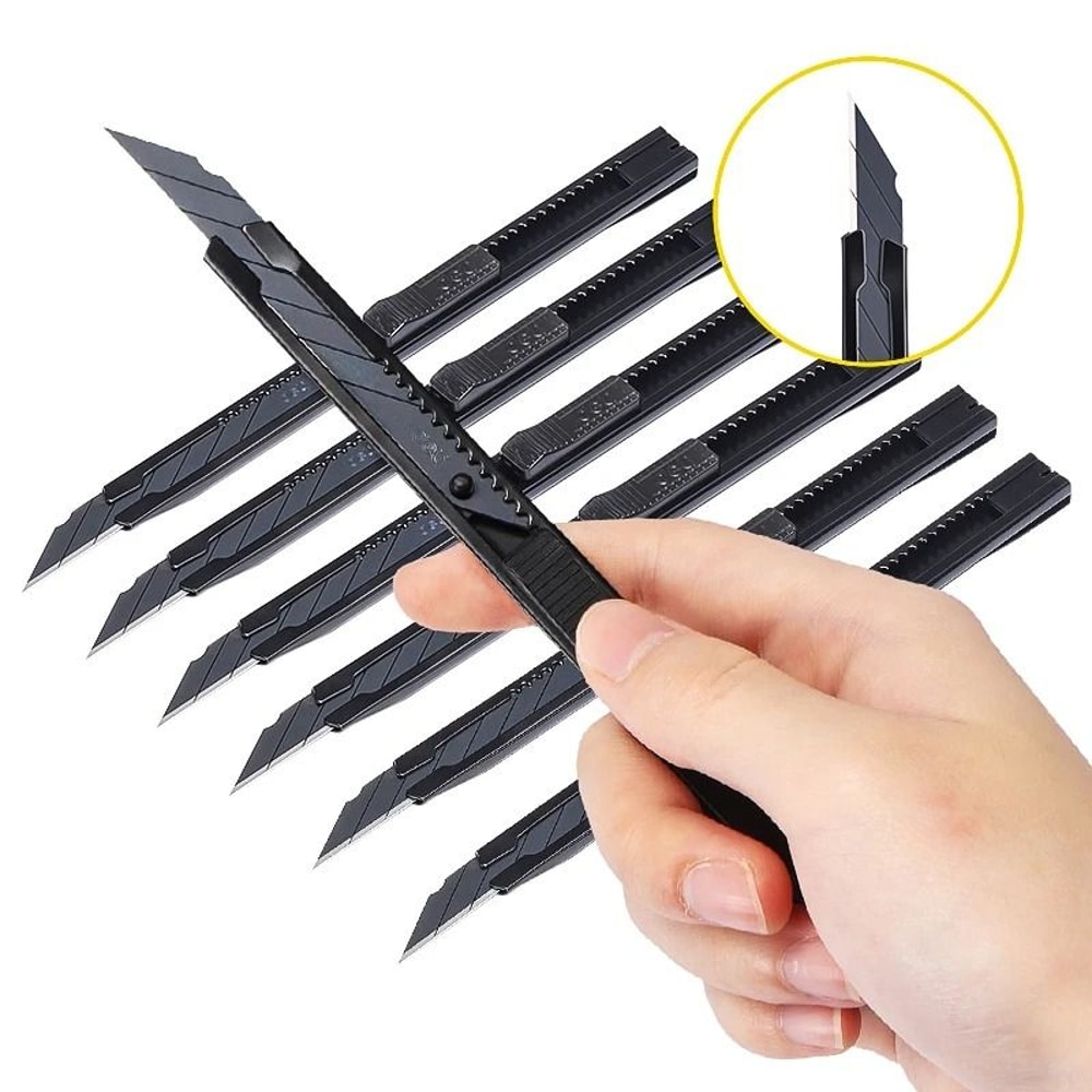 Precision Stainless Steel Retractable Utility Knife 0