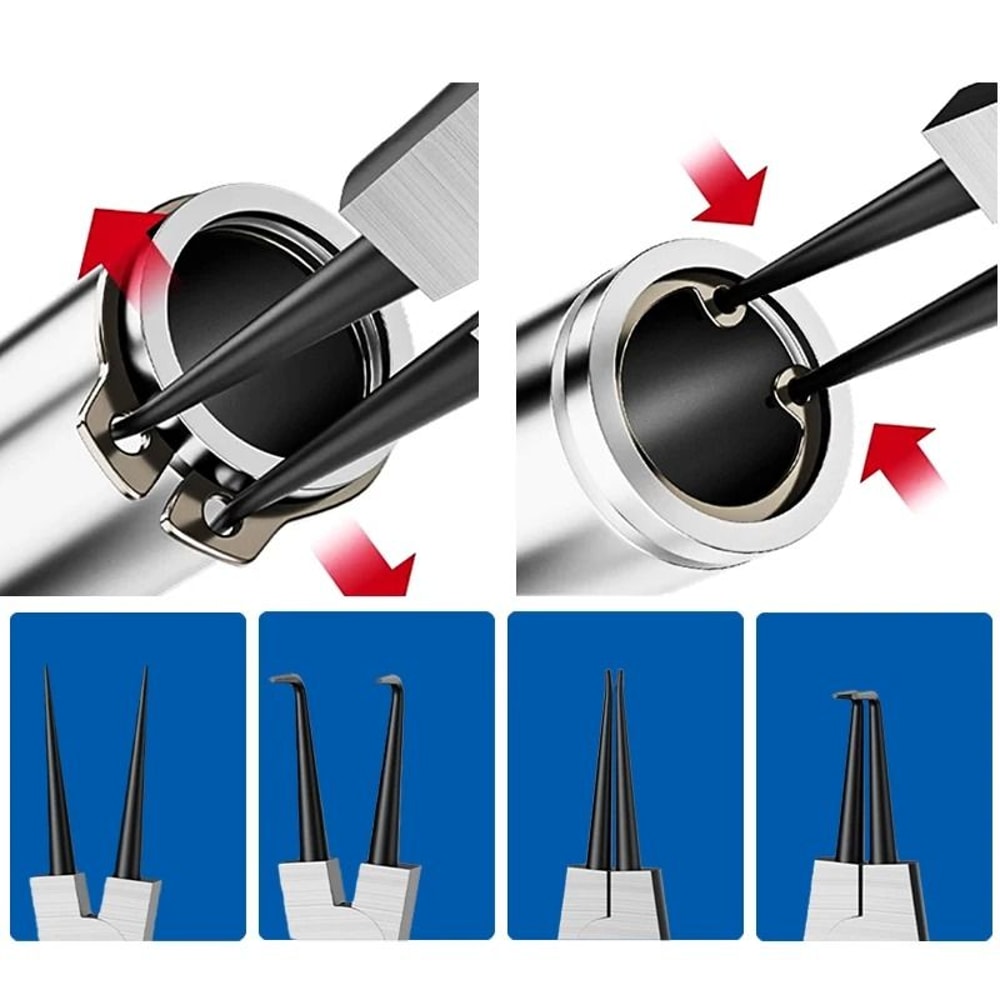 IndustrialGrade 5Inch Precision Circlip Pliers 5