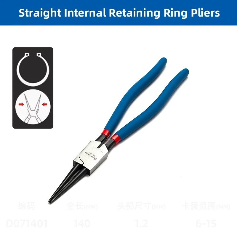 IndustrialGrade 5Inch Precision Circlip Pliers 6