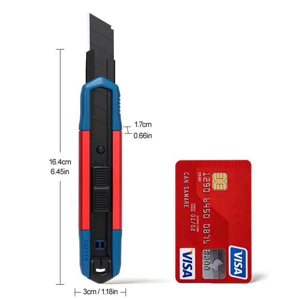 Aluminum Alloy Precision MultiFunctional Utility Knife 5