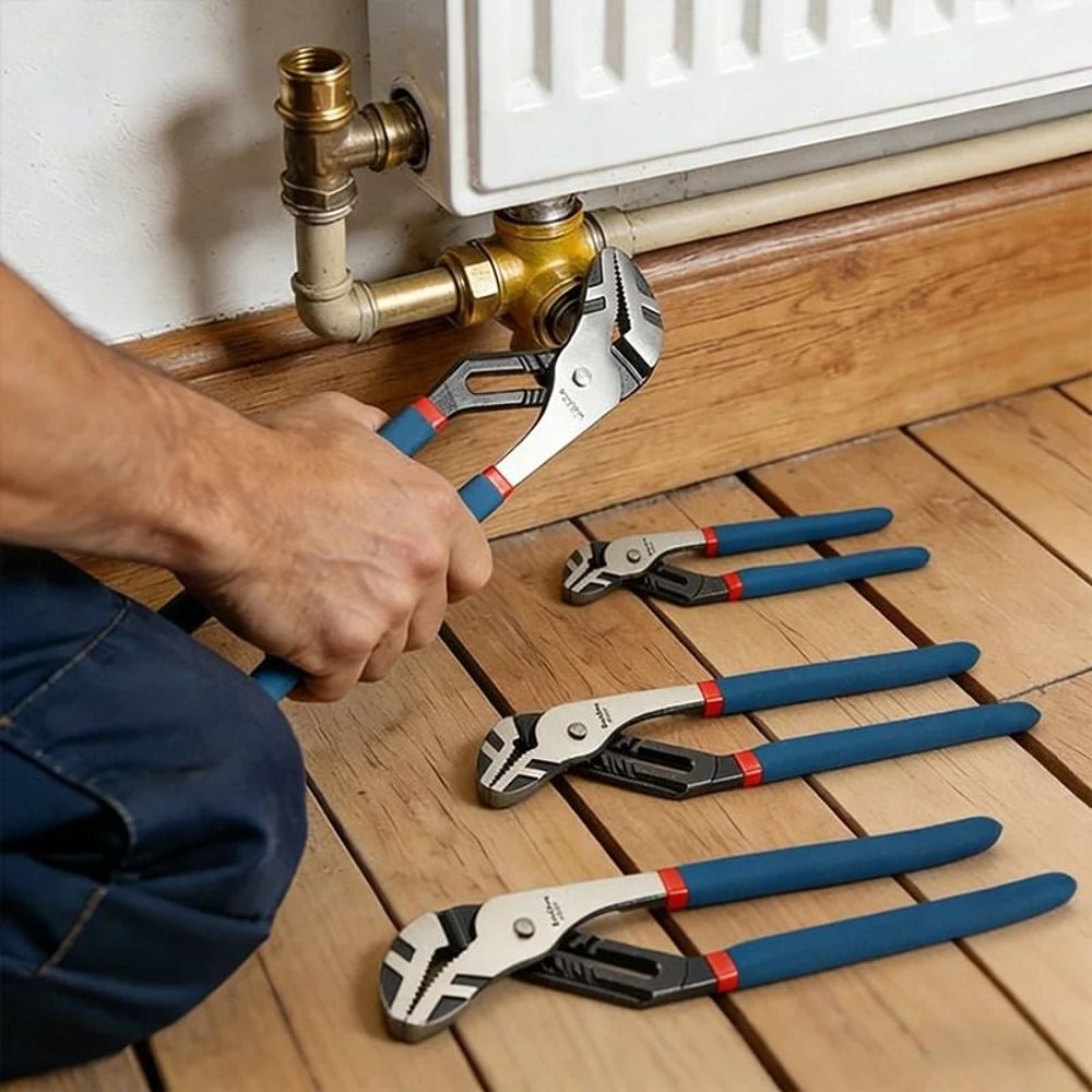 Industrial Chrome Vanadium Professional Water Pump Pliers 4