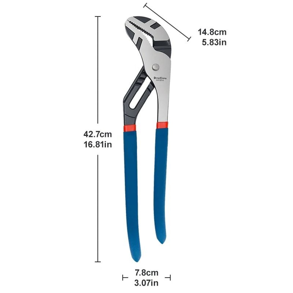 Industrial Chrome Vanadium Professional Water Pump Pliers 9