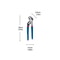 Industrial Chrome Vanadium Professional Water Pump Pliers 7