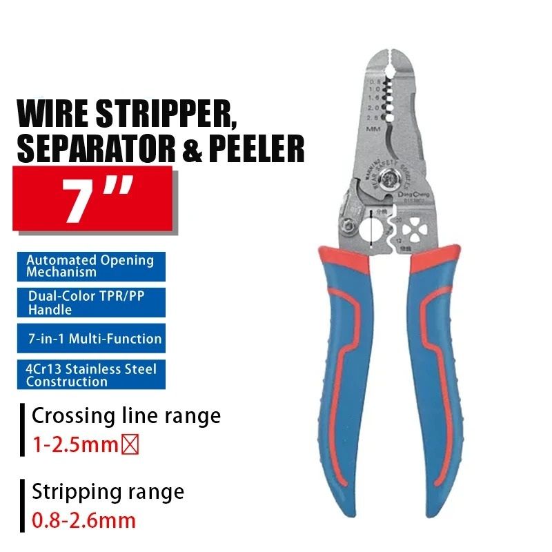 Professional Automatic Wire Stripper Crimping Tool 6