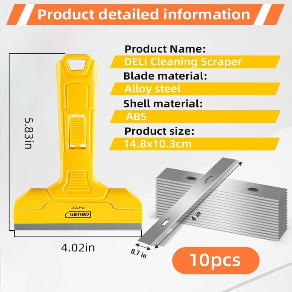 HeavyDuty 100mm Cleaning Shovel Scraper 1