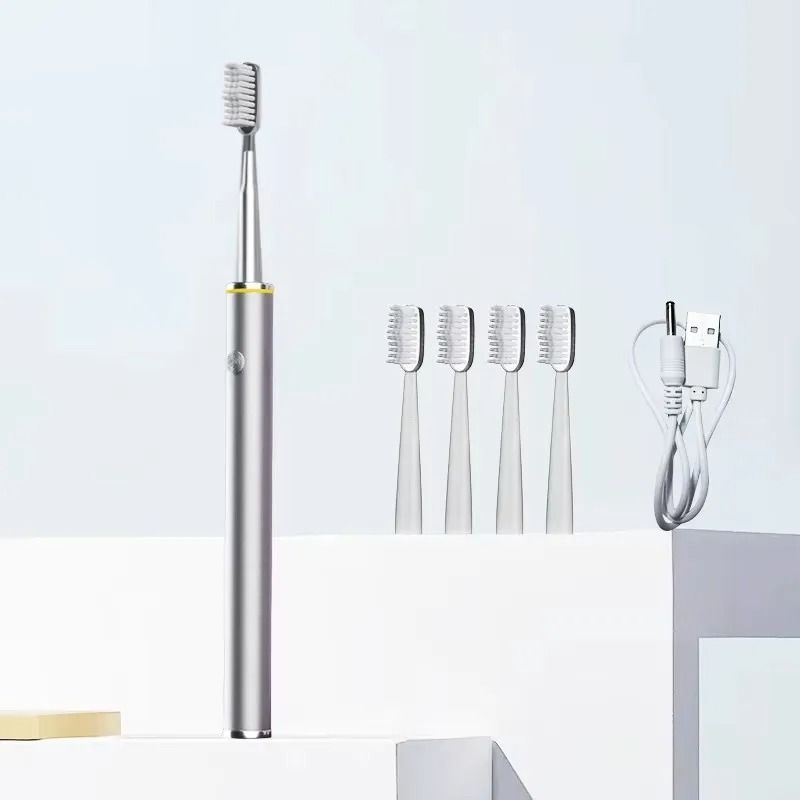 Elegant SlimBody Sonic Electric Toothbrush With Soft DuPont Bristles For Gentle Care 6