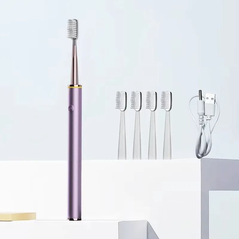 Elegant SlimBody Sonic Electric Toothbrush With Soft DuPont Bristles For Gentle Care 7