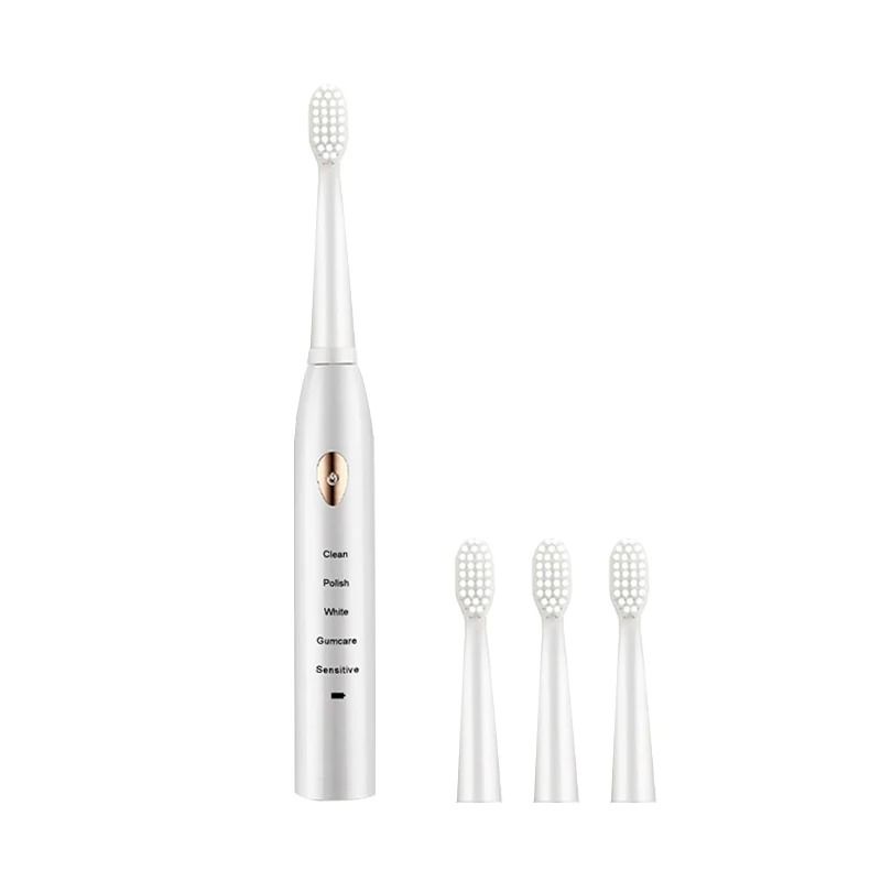 Ultrasonic HighFrequency Waterproof Electric Toothbrush With 5 Cleaning Modes 8