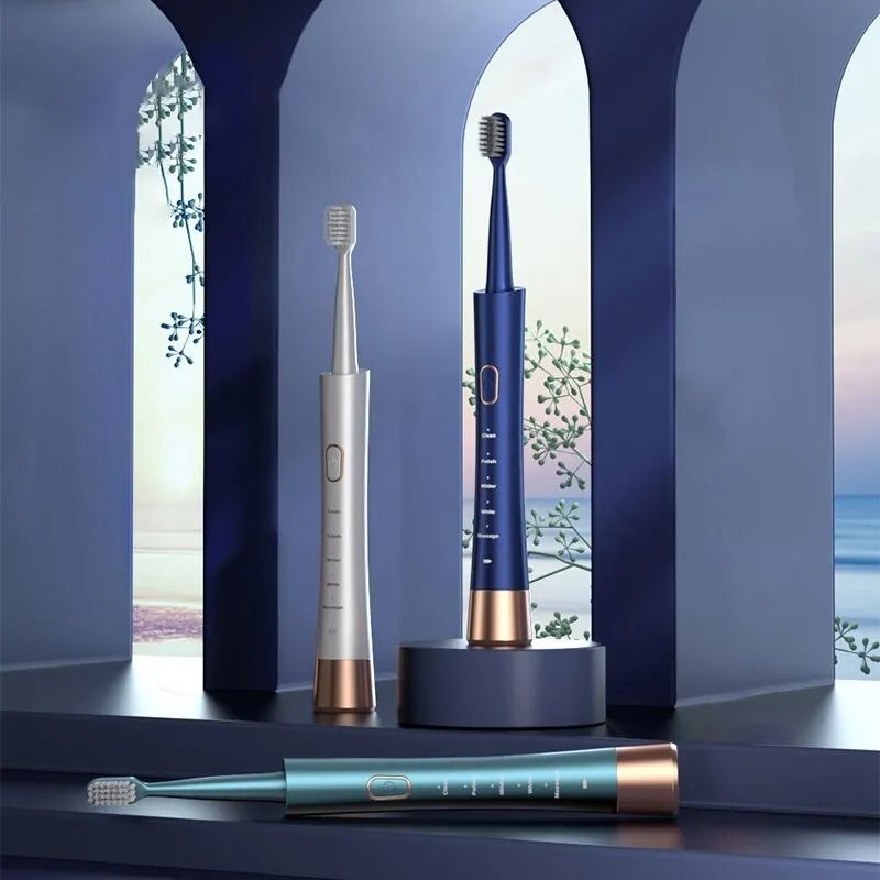 Ultrasonic Deep Clean Waterproof Electric Toothbrush With 5 Modes TypeC Charging 4