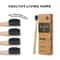 EcoFriendly Bamboo Toothbrush With UltraSoft 10000 Nano Bristles 4Pack 1
