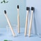 EcoFriendly Bamboo Toothbrush With UltraSoft 10000 Nano Bristles 4Pack 4