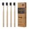 EcoFriendly Bamboo Toothbrush With UltraSoft 10000 Nano Bristles 4Pack 5