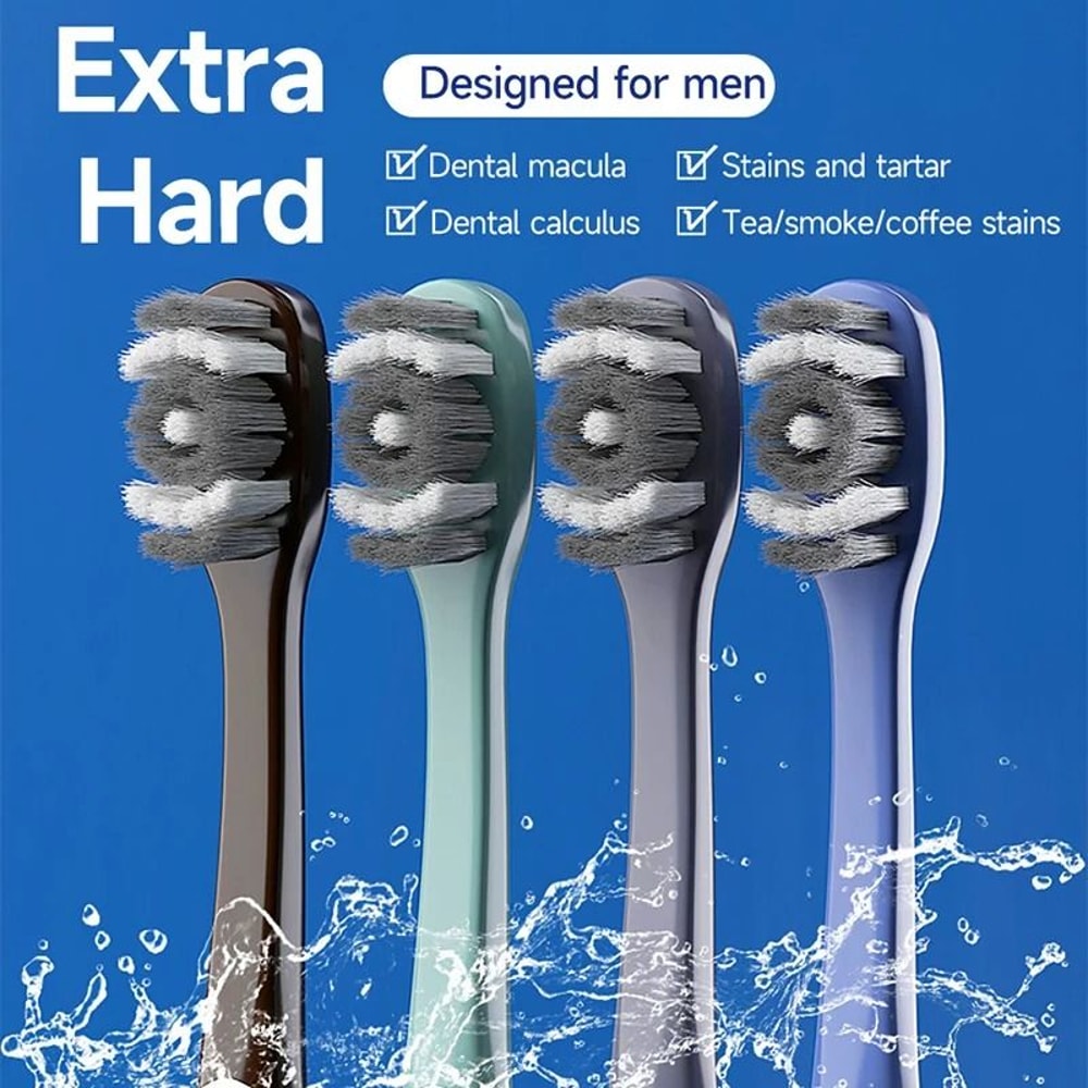 Universal 360 Deep Cleaning Hard Bristle Toothbrush For Men 6Piece Professional Se 3