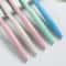 Natural Wheat Straw Bamboo Charcoal Soft Toothbrush 10Piece Family Value Pack 3