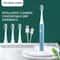 Ultrasonic HighPower Waterproof Electric Toothbrush With 40000 StrokesMinute 8