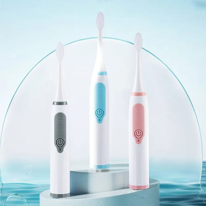 Ultrasonic HighFrequency Waterproof Electric Toothbrush With 5 Modes USB Charging 1