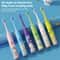 Rechargeable Colorful Cartoon Sonic Electric Toothbrush For Kids With Replacement Heads 2