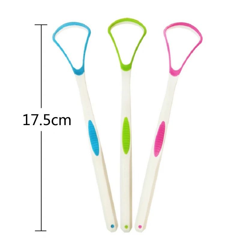 Premium Soft Silicone Tongue Scraper For Fresh Breath Oral Health 3
