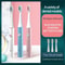 Rechargeable 5Mode Sonic Dental System 40000 SPM Waterproof Ultrasonic Toothbrush 2