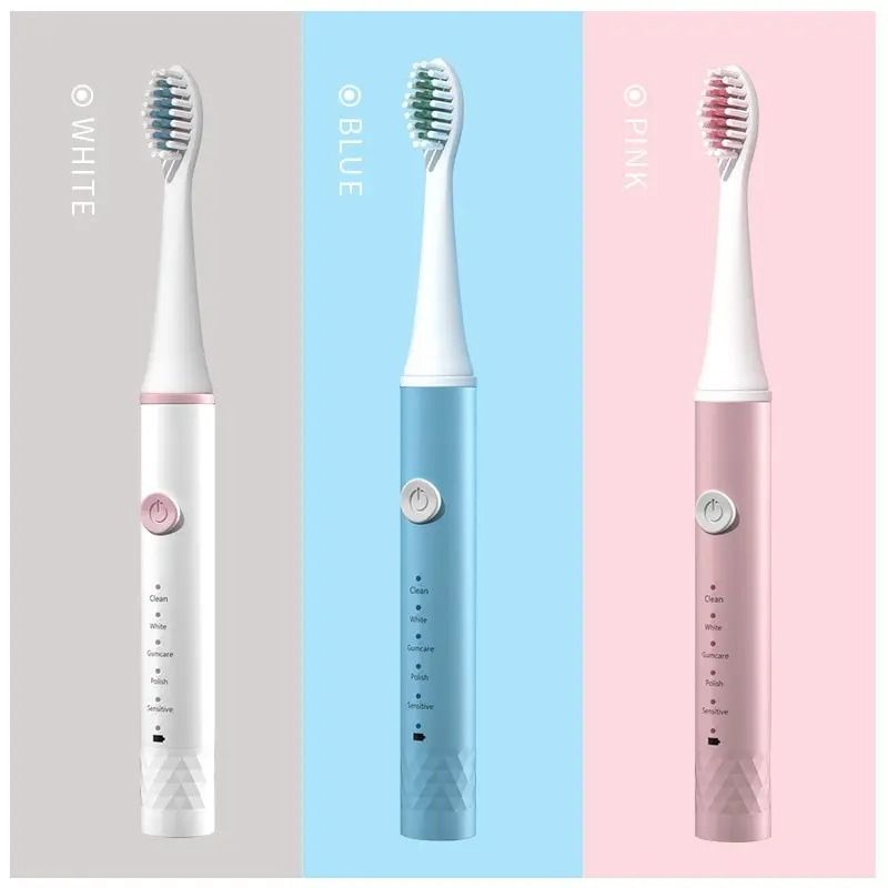 Rechargeable 5Mode Sonic Dental System 40000 SPM Waterproof Ultrasonic Toothbrush 3