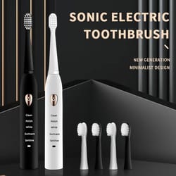 pro-level acoustic sonic toothbrush | 34,000 spm waterproof dental system