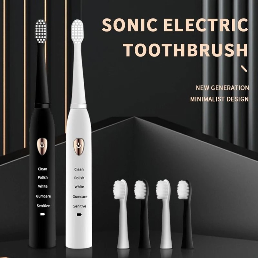 ProLevel Acoustic Sonic Toothbrush 34000 SPM Waterproof Dental System 1