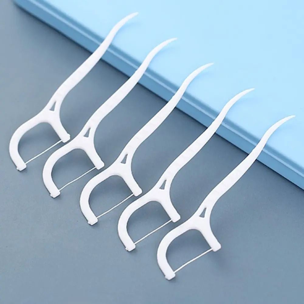 Professional UltraFine Flat Dental Floss Picks 50100 Pcs Bulk Hygiene Set 3