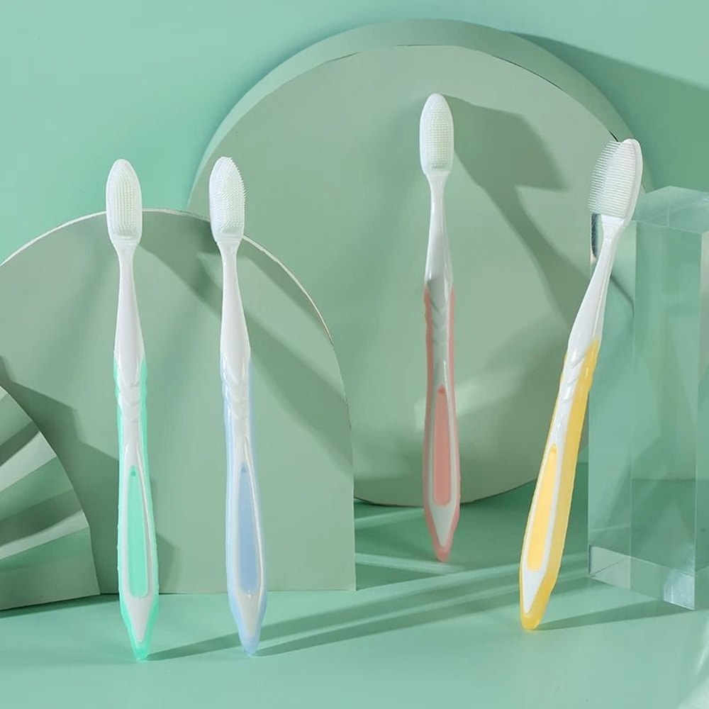 Nanotechnology Antibacterial Manual Toothbrush Deep Cleaning Gingival Protection 3