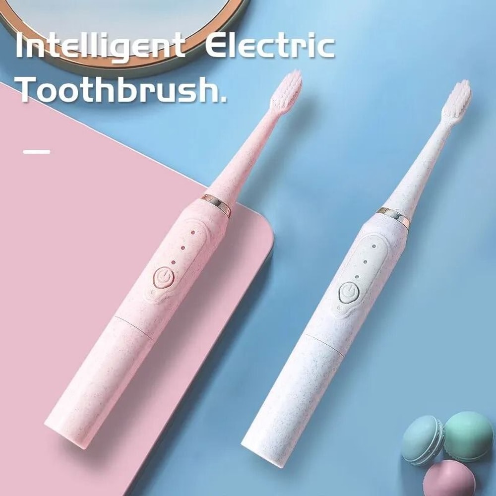 Sonic Toothbrush HighFrequency Waterproof Cleaning Color White 5